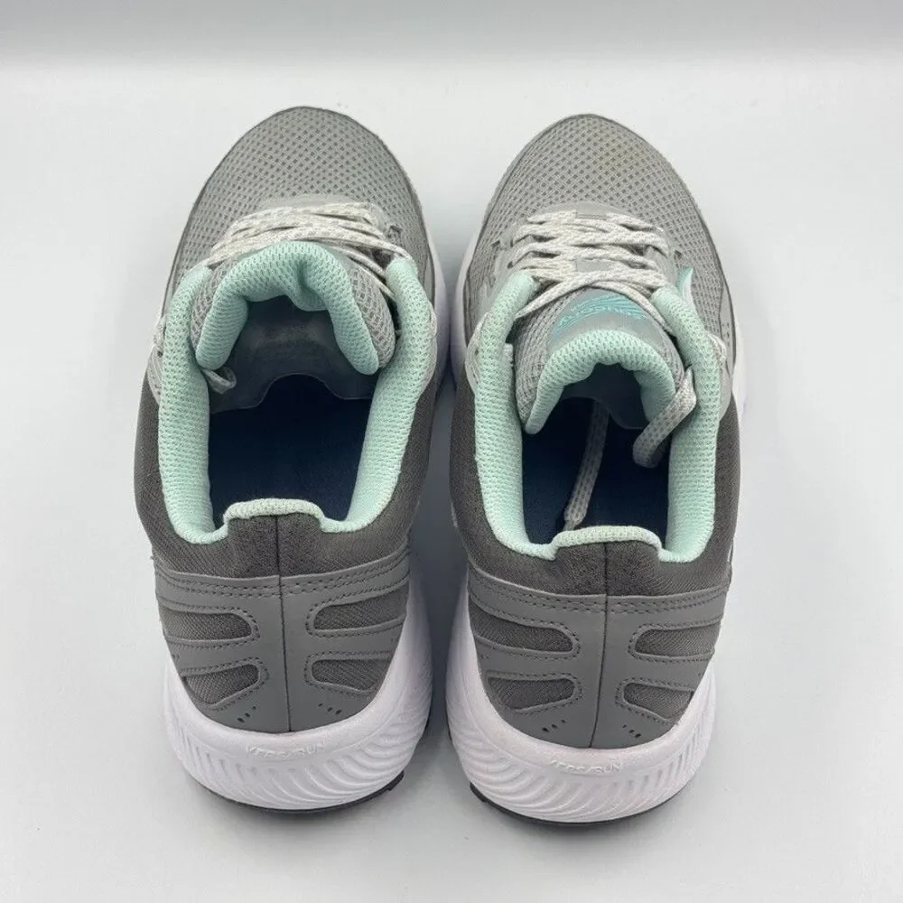 Saucony Women’s Sz 8.5 Cohesion 13 S10559-3 Gray Running Shoes Lace Up Low Top